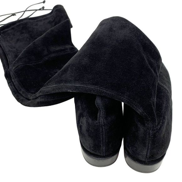 Stuart Weitzman Womens Lowland Over The Knee Boot Black Suede Stretch 9.5W 2586 - Picture 13 of 16